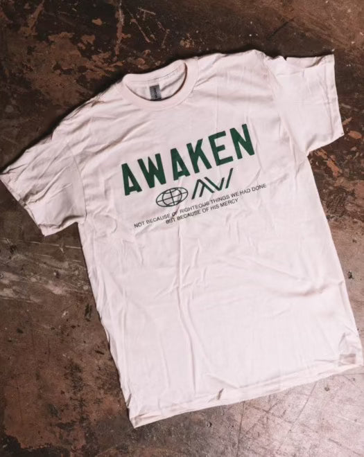 Awaken Cream Tee