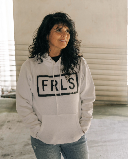 FRLS White Hoodie